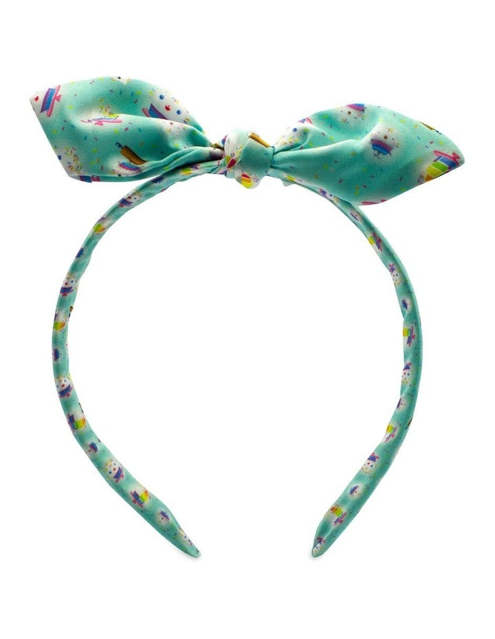 Aliceband and Spiral Hairtie Set in Multi