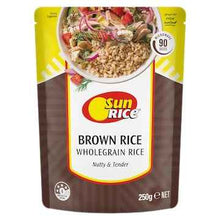 Sunrice Microwave Brown Rice Pouch 250g