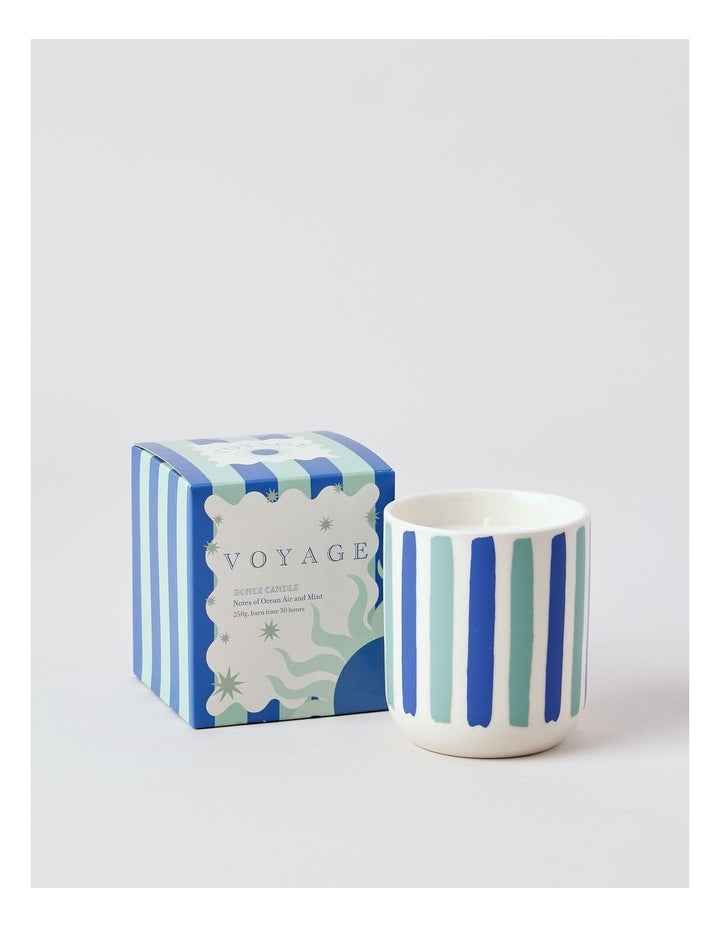 Voyage Bondi Candle 250g in Blue/Green