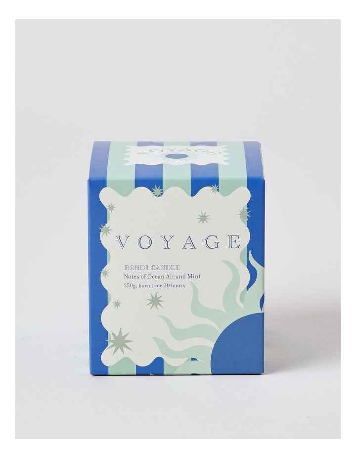 Voyage Bondi Candle 250g in Blue/Green