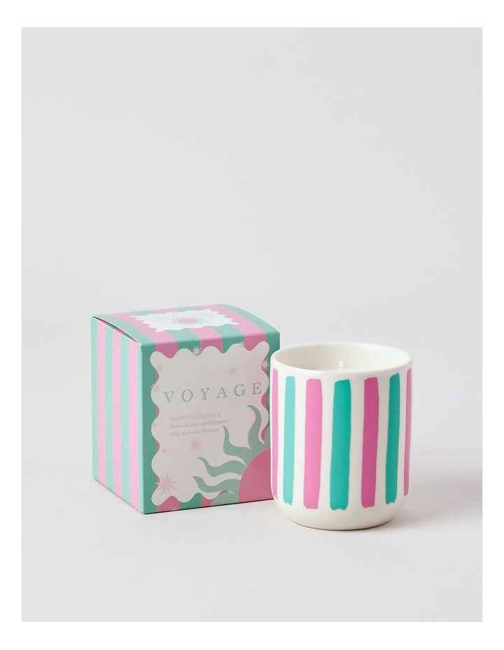 Voyage Waikiki Candle 250g in Green/Pink