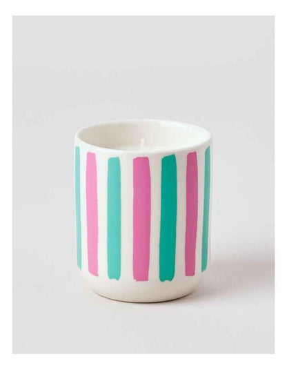 Voyage Waikiki Candle 250g in Green/Pink