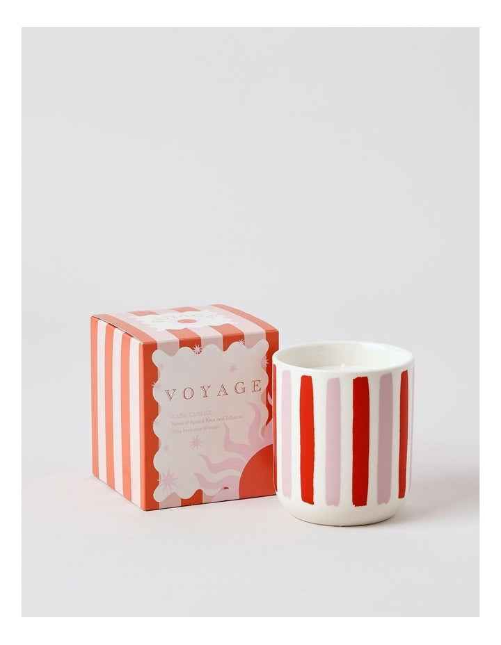 Voyage Cabo Candle 250g in Pink/Red
