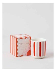 Voyage Cabo Candle 250g in Pink/Red