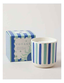 Voyage Bondi Candle 430g in Blue/Green