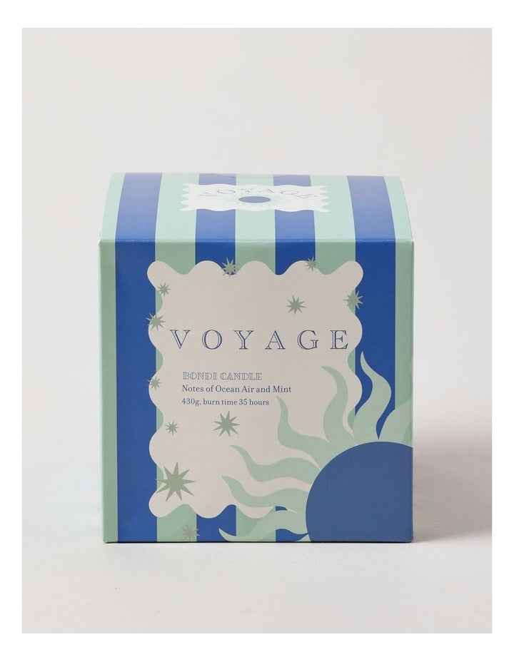 Voyage Bondi Candle 430g in Blue/Green