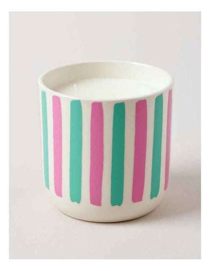 Voyage Waikiki Candle 430g in Green/Pink