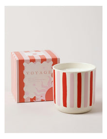 Voyage Cabo Candle 430g in Pink/Red