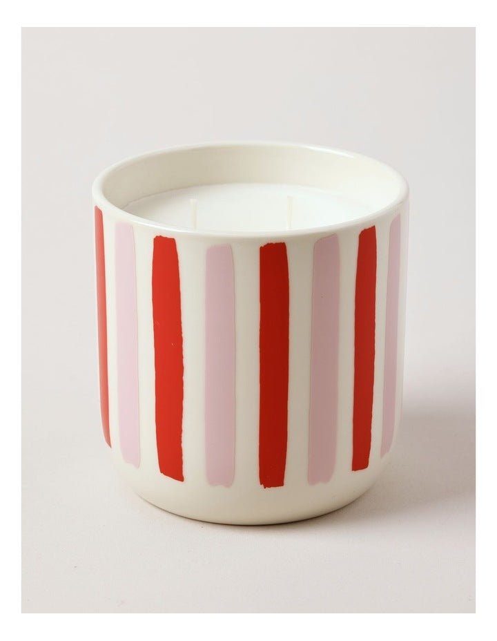 Voyage Cabo Candle 430g in Pink/Red