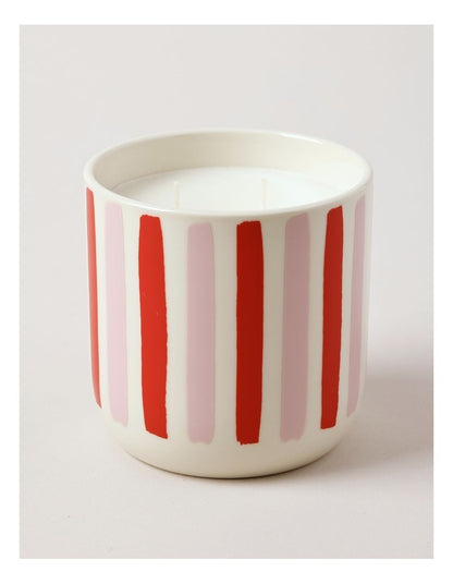 Voyage Cabo Candle 430g in Pink/Red