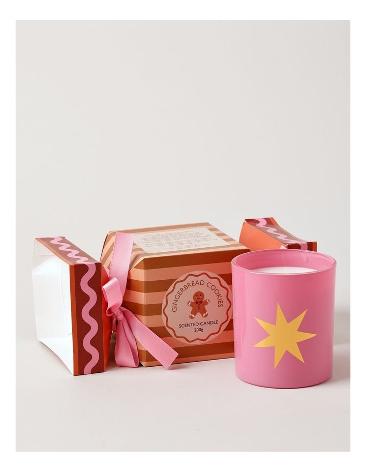 Holiday Magic Cherry Candle 200g in Pink