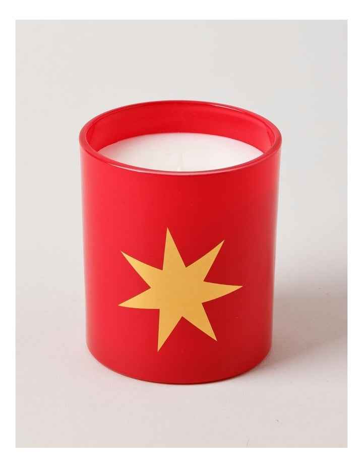 Holiday Magic Gingerbread Candle 200g in Red