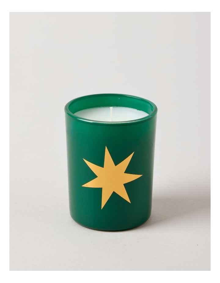 Holiday Magic Peppermint Frost Candle 50g in Green