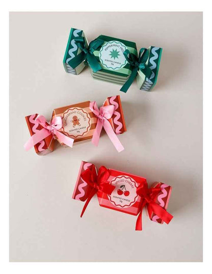 Holiday Magic Peppermint Frost Candle 50g in Green