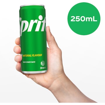 Sprite Lemonade Soft Drink Mini Cans 250mL x 6 pack