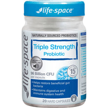Life-Space Triple Strength Probiotic Capsules 20 pack