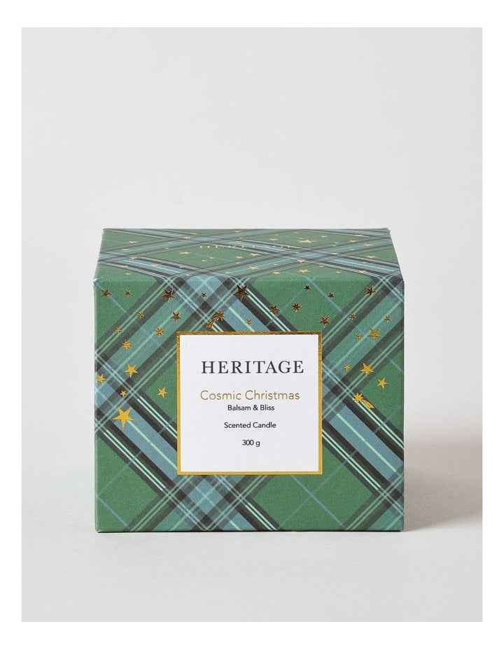 Cosmic Christmas Balsam & Bliss Candle 300g in Green
