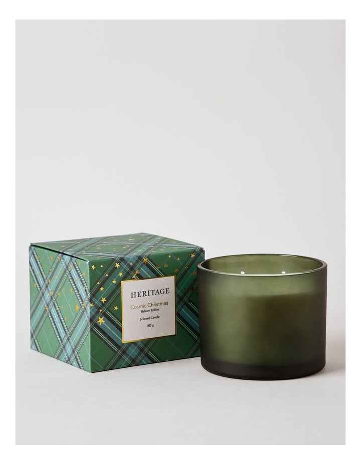 Cosmic Christmas Balsam & Bliss Candle 300g in Green