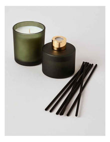 Cosmic Christmas Balsam & Bliss Candle & Diffuser Set in Green