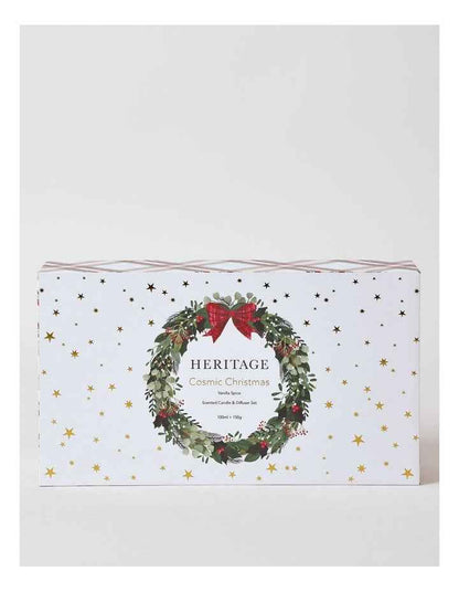 Cosmic Christmas Vanilla Spice Candle & Diffuser Set