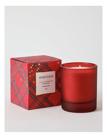 Cosmic Christmas Crimson Cherry Candle 210g in Red