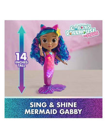 Sing and Shine Mermaid Gabby with Lights and Sounds