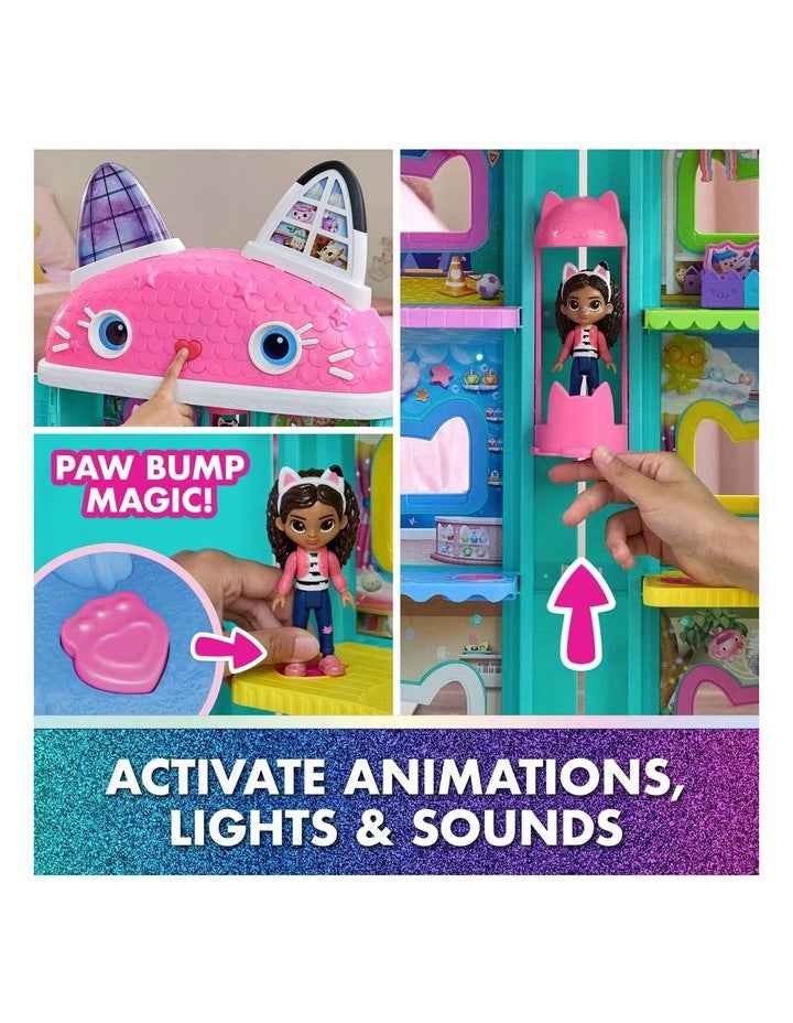 Meow-mazing 7 Rooms Interactive Dollhouse