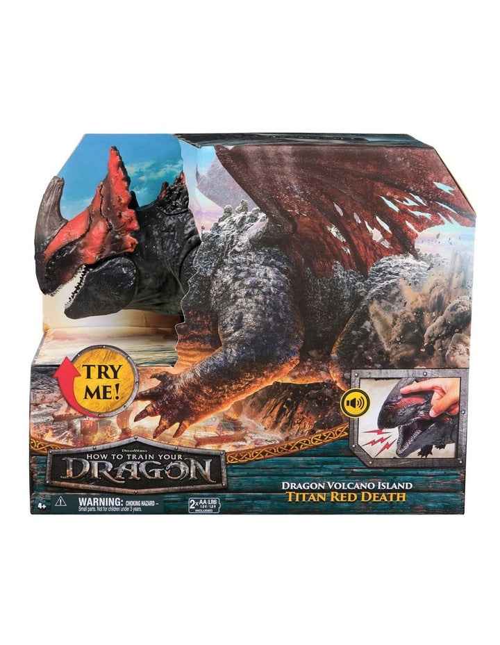 Titan Red Death Dragon Toy