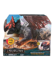 Titan Red Death Dragon Toy