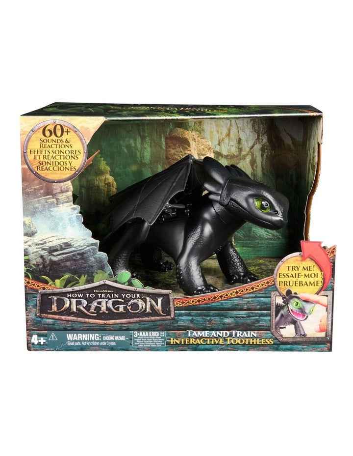 Tame & Train Interactive Toothless Dragon Toy