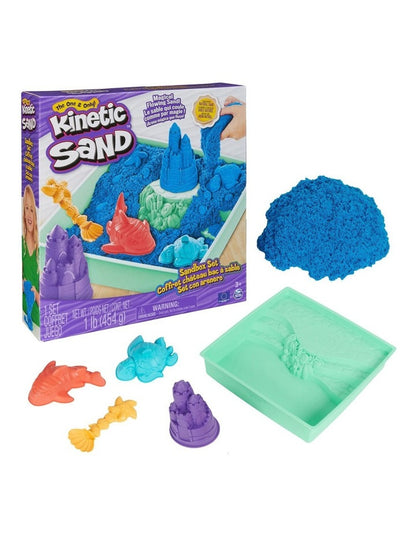 Sandbox Set with 1lb Blue Play Sand