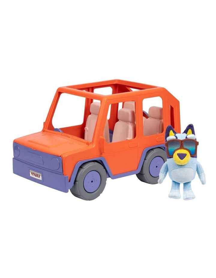 Family Vehicle Plush Toy Set with 8" Character