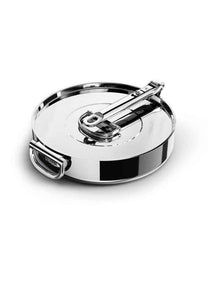 Space Stainless Steel Saute pan with Lid 28cm in Silver