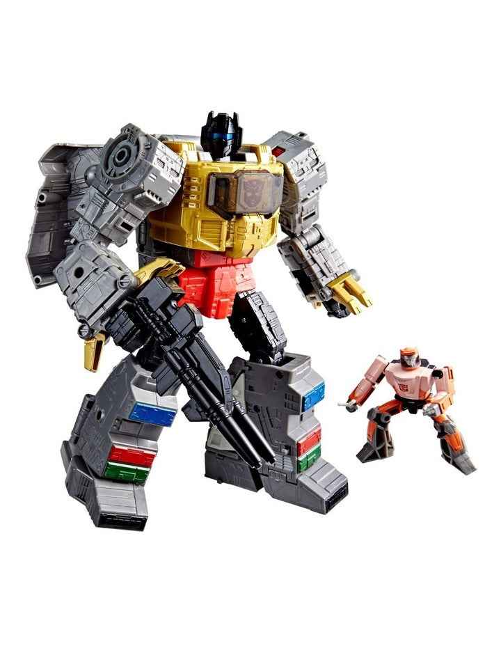 The Movie Dinobot Grimlock and Autobot Wheelie