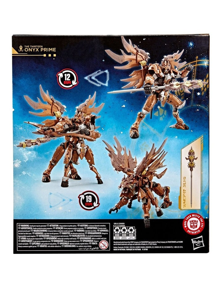 Age of the Primes Leader Class The Thirteen Onyx Prime