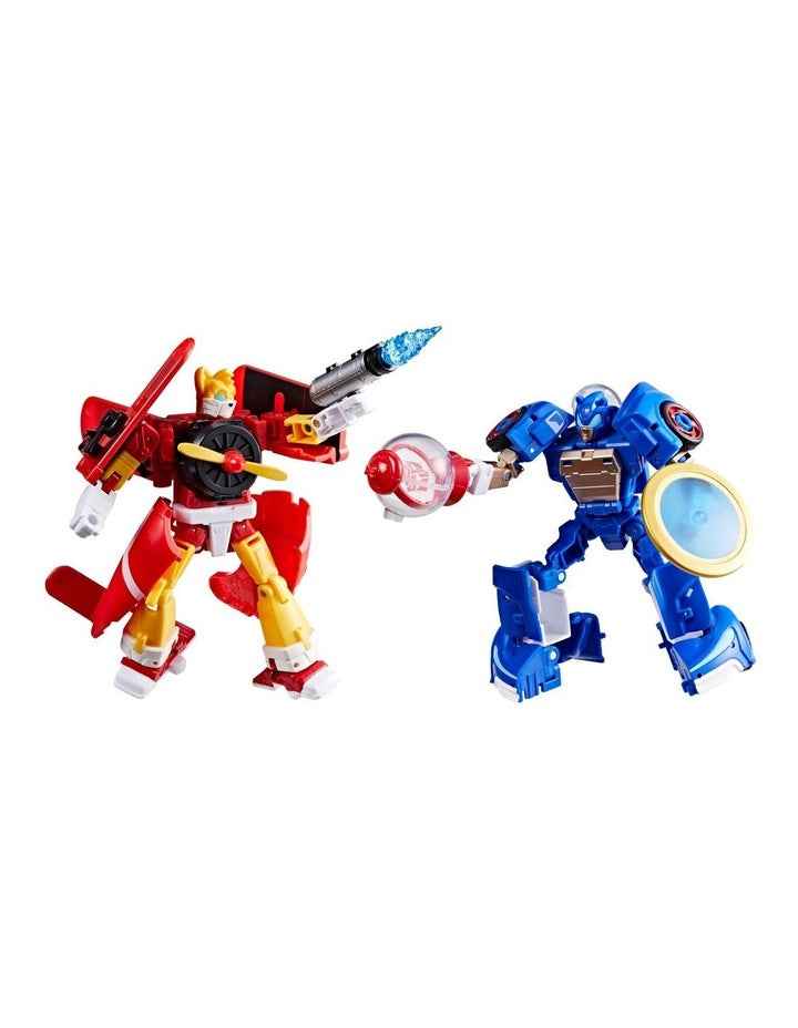 Transformers Collaborative Sonic the Hedgehog x Transformers Wingtail and Blue Booster Action Figures