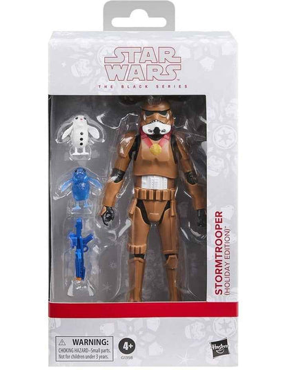 The Black Series Stormtrooper Holiday Edition Play Set