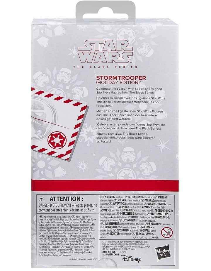 The Black Series Stormtrooper Holiday Edition Play Set