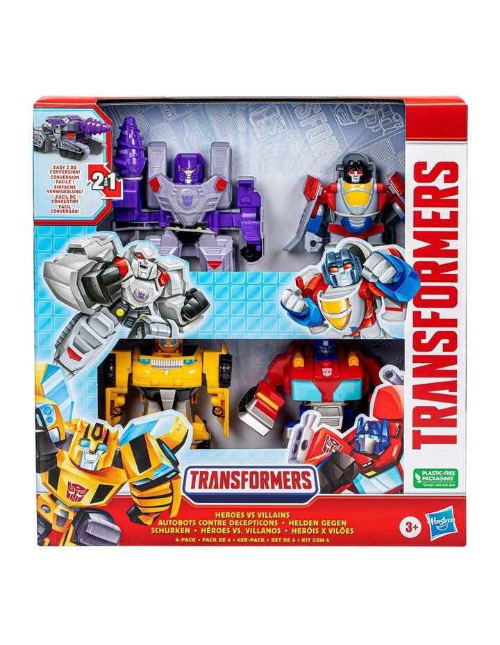 Heroes vs Villains 4-Pack
