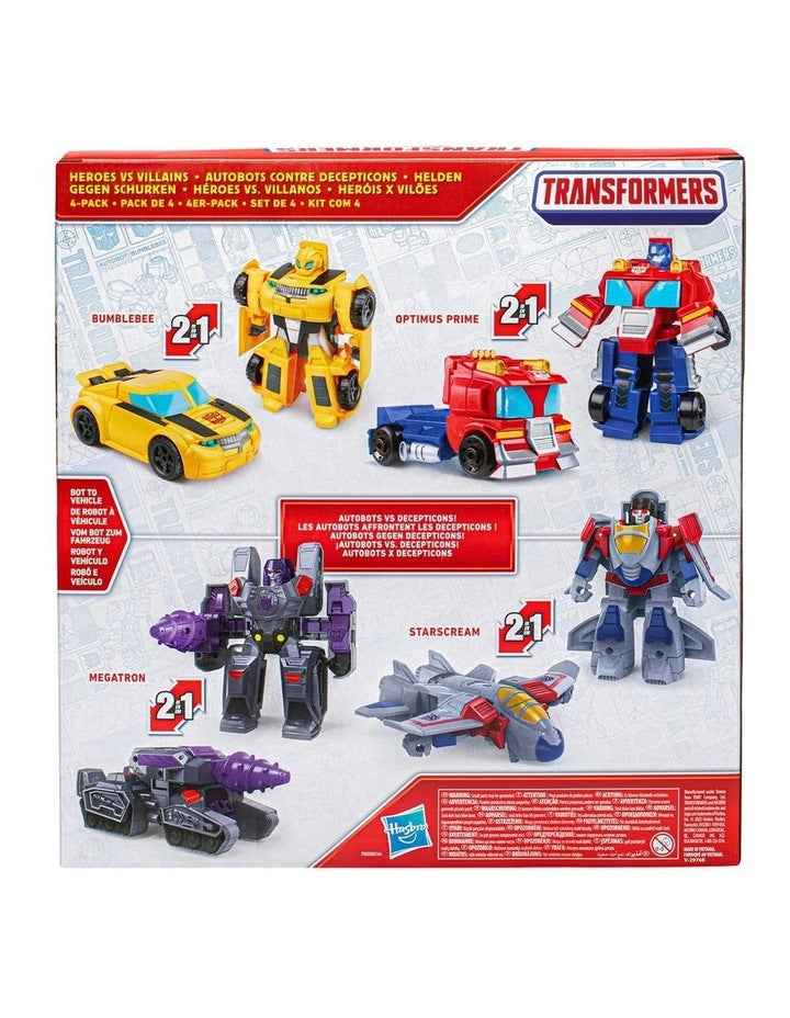 Heroes vs Villains 4-Pack