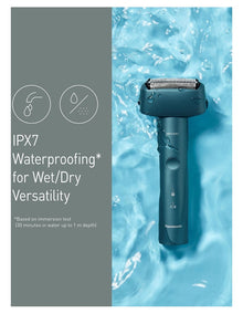 Series 300 3 Blade ES-RM3B-A541 Shaver in Blue