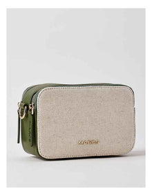 Budapest Crossbody Bag in Olive Combo