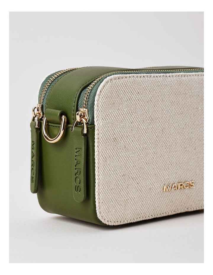 Budapest Crossbody Bag in Olive Combo
