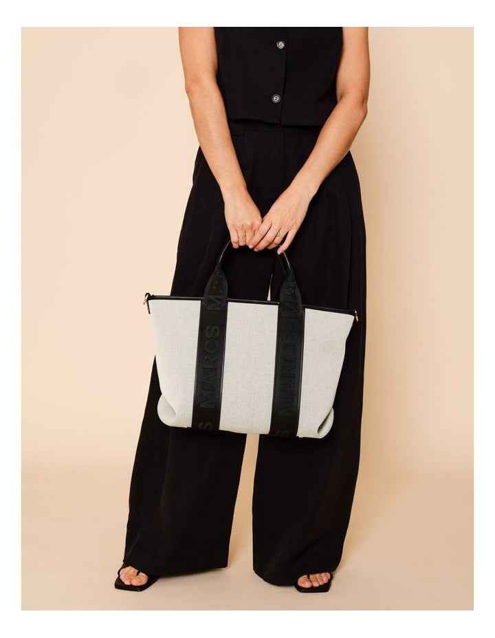 Sardegna Tote Bag in Black Combo