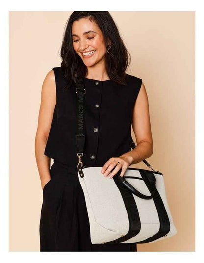 Sardegna Tote Bag in Black Combo