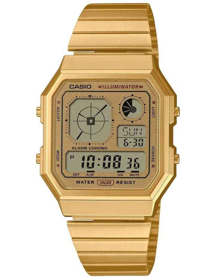 A130WEG-9A Watch in Gold