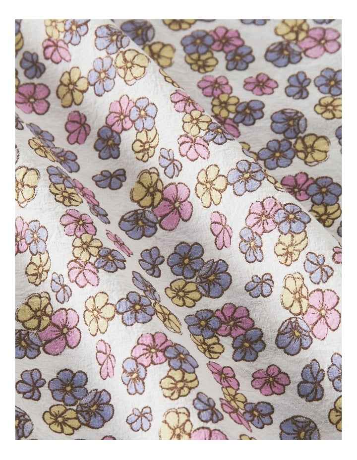 Stonewashed Cotton Sheet Set in Blossom