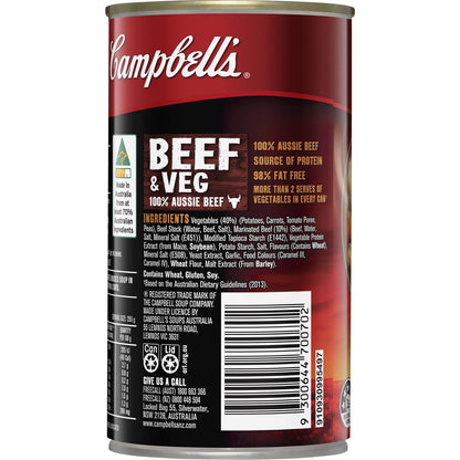 Campbell's Chunky Soup Beef & Veg 505g