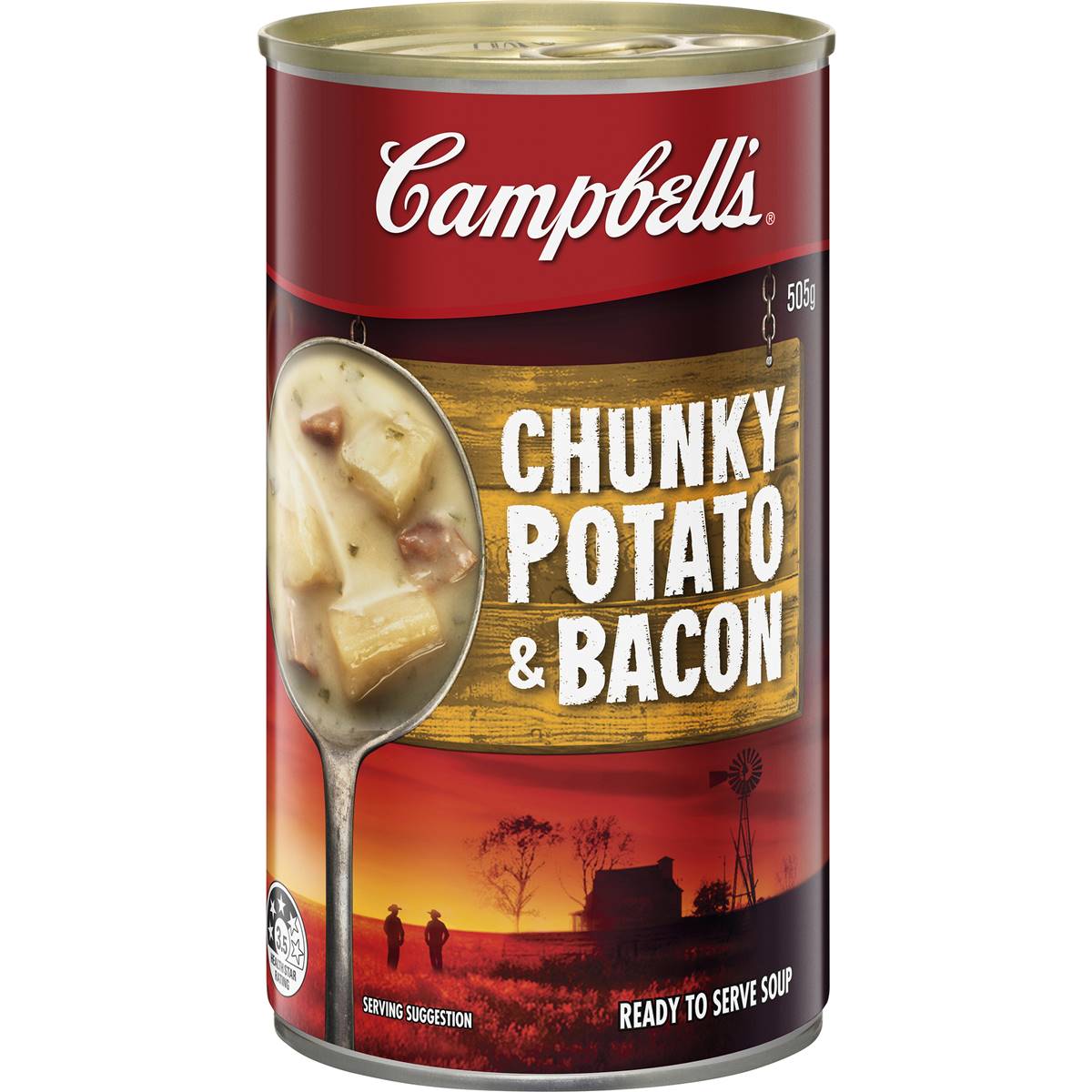 Campbell's Chunky Soup Potato & Bacon 505g