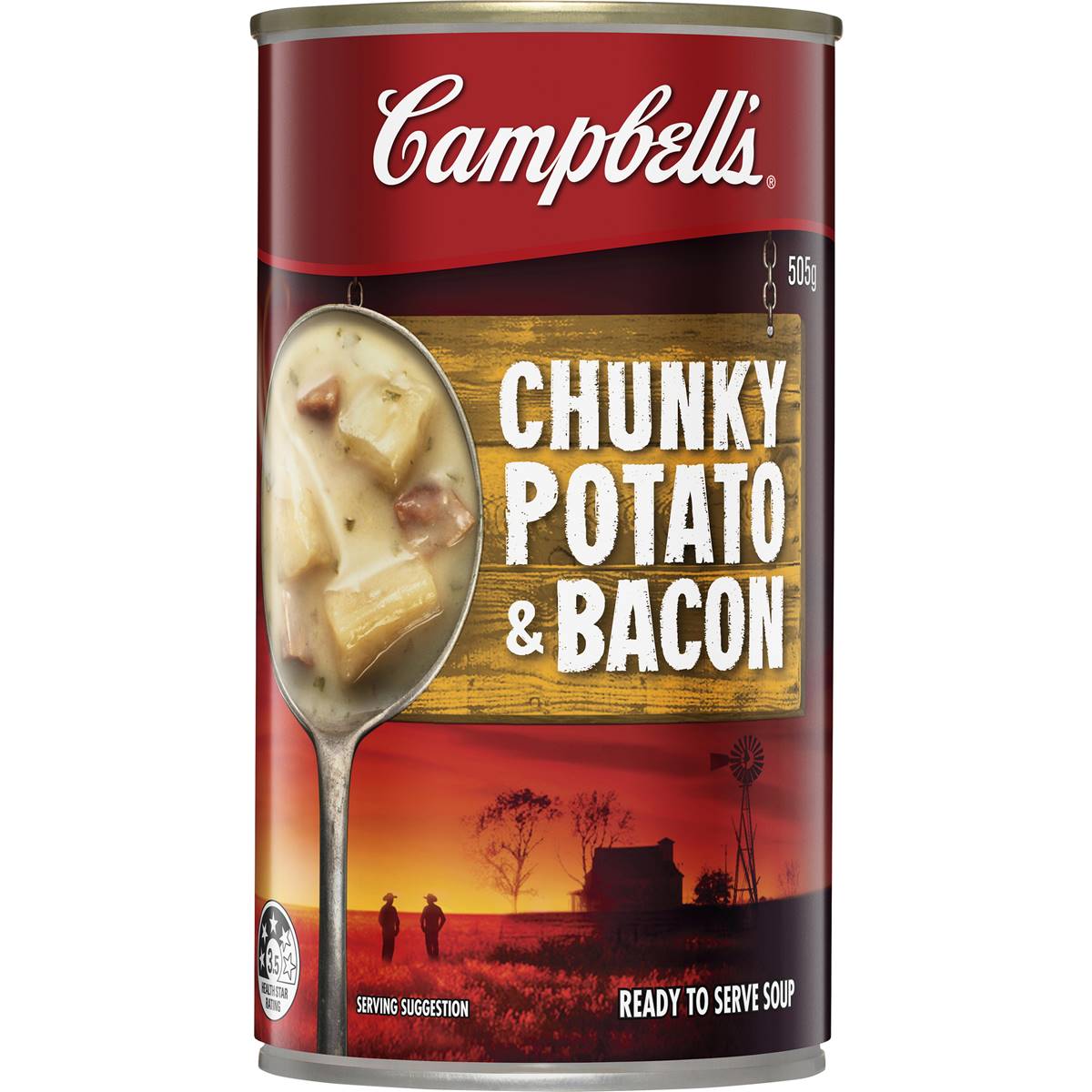 Campbell's Chunky Soup Potato & Bacon 505g